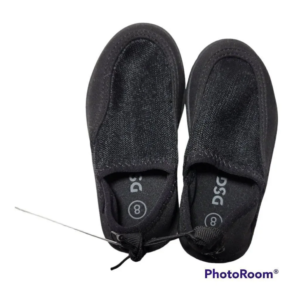 ‎DSG Sport Water Sandals Shoes Kids Youth Size 8K Black Toddler/Preschool Unisex